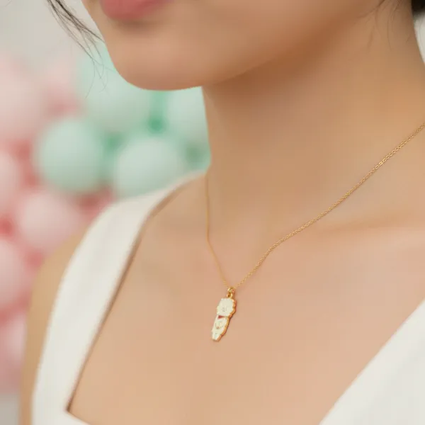 Gold_Plated_Brass_Cute_Bear_Pendant_Necklace_For_Women